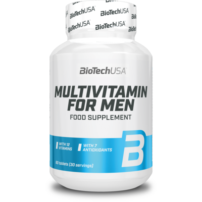 Biotech multivitamin for men tabletta 60 db