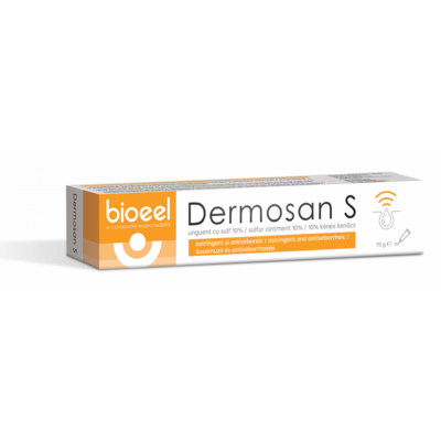 Bioeel dermosan s (sulfur10%) kénes kenőcs 70 g