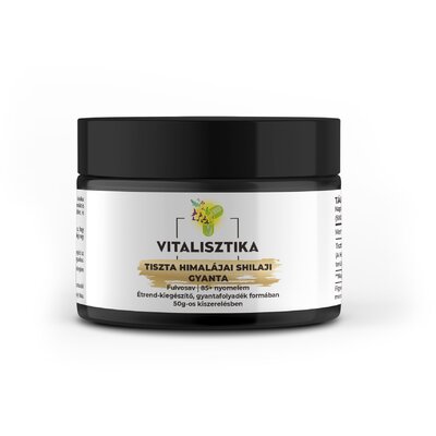 Vitalisztika tiszta himalájai shilajit gyanta 50 g