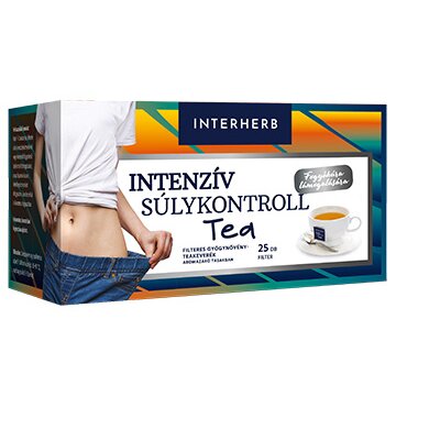 Interherb intenzív súlykontroll tea 25 filter 25 g