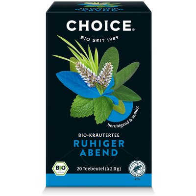 Choice bio gyógynövény tea nyugodt este 40 g