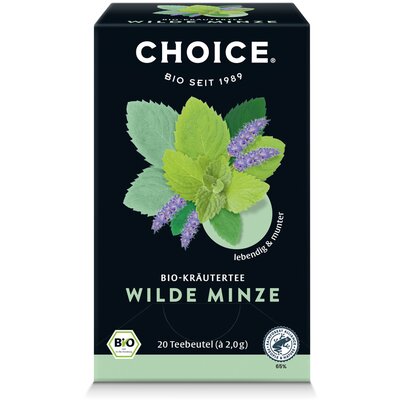 Choice bio gyógynövény tea vadmenta 40 g