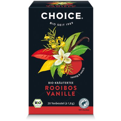 Choice bio rooibos tea vanília 36 g