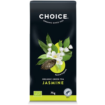 Choice bio zöld tea jázmin szálas 75 g