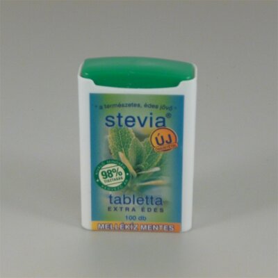 Stevia tabletta mellékíz mentes 100 db