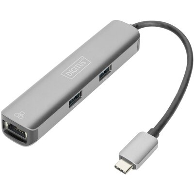 Digitus USB-C® dokkoló állomás DA-70892 Alkalmas (márka): univerzálny