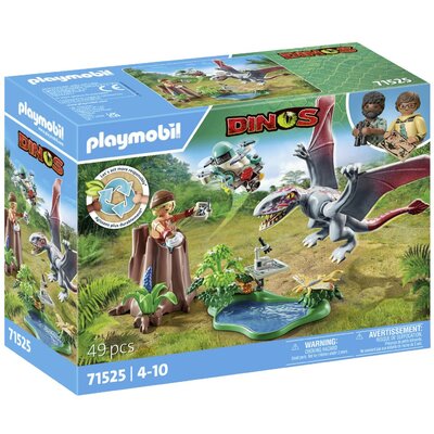 Playmobil® Dinos Dimorphodon megfigyelő állomás 71525