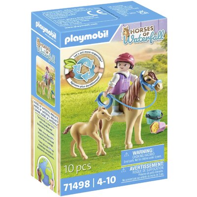 Playmobil® Horses of Waterfall Gyermek póni és csikó 71498