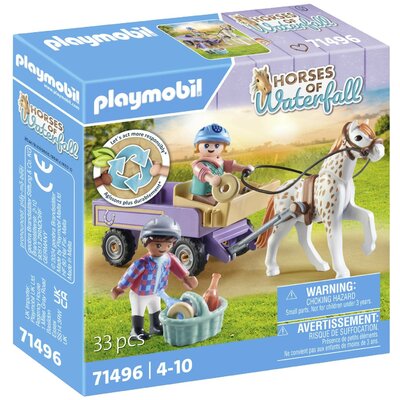 Playmobil® Horses of Waterfall Póni kocsi 71496