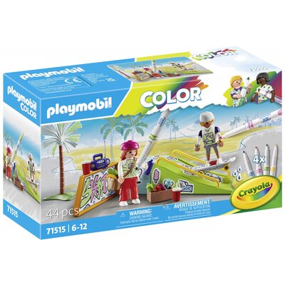 Playmobil® Color Gördeszkapark 71515