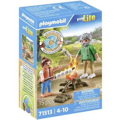 Playmobil® My Life Tábortűz mályvacukorral 71513