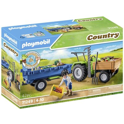 Playmobil® Country Traktor pótkocsival 71249