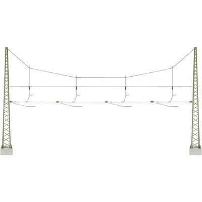 N Viessmann Modelltechnik 4363 Keresztfelfüggesztés 4 vágányú 1 db