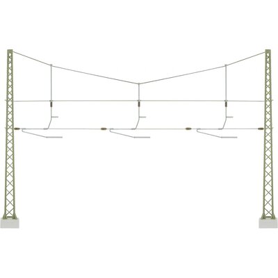 N Viessmann Modelltechnik 4362 Keresztfelfüggesztés 3 vágányú 1 db