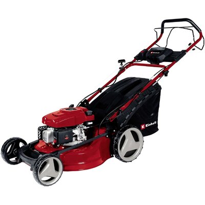 Einhell GC-PM 51/3 S HW-E Benzin Fűnyíró Állítható magasságú fogantyú 2700 W Vágási szélesség (max.) 51 cm Alkalmas 1 800 m²-ig