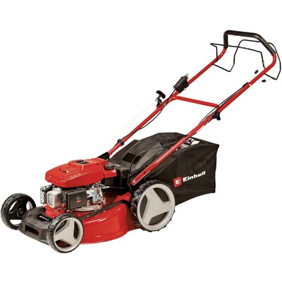 Einhell GC-PM 46 S HW-E Benzin Fűnyíró Vágási magasság állítással, Állítható magasságú fogantyú, összehajtható Vágási szélesség (max.) 46 cm