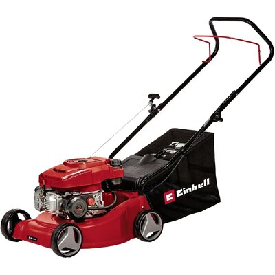 Einhell GC-PM 40/2 Benzin Fűnyíró Szoft markolat, Állítható magasságú fogantyú, összehajtható, Vágási magasság állítással 2000 W Vágási szélesség (max.) 40 cm