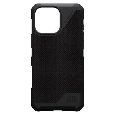 UAG 114453113940 UAG METROPOLIS LT szilikon telefonvédő (erős ütésállóság, MagSafe, szőtt minta) FEKETE [Apple iPhone 16 Pro Max 5G]