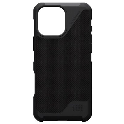 UAG 114452113940 UAG METROPOLIS LT szilikon telefonvédő (erős ütésállóság, MagSafe, szőtt minta) FEKETE [Apple iPhone 16 Pro 5G]