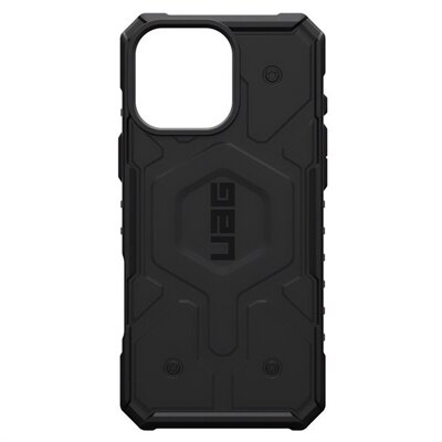 UAG 114469114040 UAG PATHFINDER defender műanyag telefonvédő (erős ütésállóság, légpárnás sarok, MagSafe) FEKETE [Apple iPhone 16 Pro Max 5G]