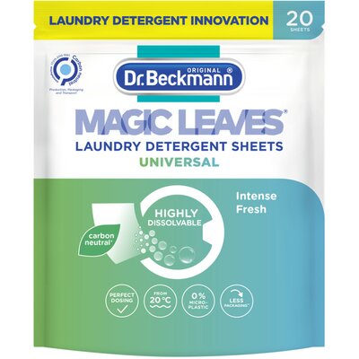 Dr. Beckmann Magic Leaves Univerzális mosókendő 20db