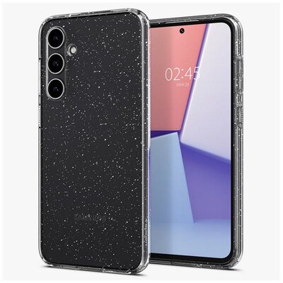 SPIGEN ACS06370 SPIGEN LIQUID CRYSTAL GLITTER szilikon telefonvédő (ütésállóság, légpárnás sarok) ÁTLÁTSZÓ [Samsung Galaxy S23 FE (SM-S711)]