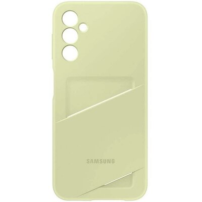 SAMSUNG EF-OA256TMEGWW SAMSUNG szilikon telefonvédő (kártyazseb) LIME [Samsung Galaxy A25 5G (SM-A256)]