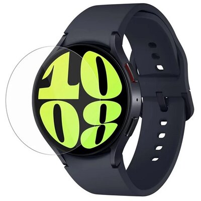 Kijelzővédő üveg (2.5D, 9H) ÁTLÁTSZÓ [Samsung Galaxy Watch 6 eSIM 44mm (SM-R945) / Galaxy Watch 6 44mm (SM-R940) / Galaxy Watch 7 eSIM 44mm (SM-L315)]