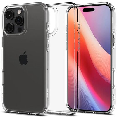 SPIGEN ACS07992 SPIGEN ULTRA HYBRID műanyag telefonvédő (ütésállóság, légpárnás keret) ÁTLÁTSZÓ [Apple iPhone 16 Pro Max 5G]