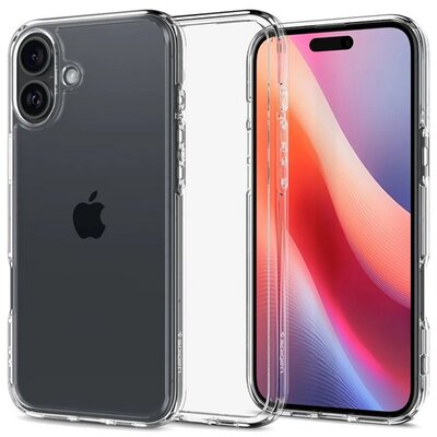 SPIGEN ACS08069 SPIGEN ULTRA HYBRID műanyag telefonvédő (ütésállóság, légpárnás keret) ÁTLÁTSZÓ [Apple iPhone 16 Plus 5G]