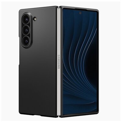 SPIGEN ACS07816 SPIGEN AIRSKIN szilikon telefonvédő (ütésállóság) FEKETE [Samsung Galaxy Z Fold6 5G (SM-F956)]