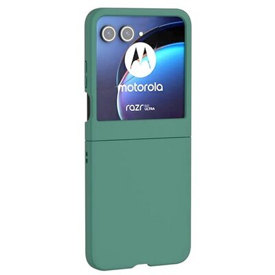 Műanyag telefonvédő SÖTÉTZÖLD [Motorola Razr 50 5G]