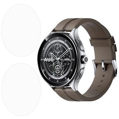 Kijelzővédő üveg 2db (2.5D, 9H) ÁTLÁTSZÓ [Xiaomi Watch 2 Pro / Watch 2 Pro 4G]