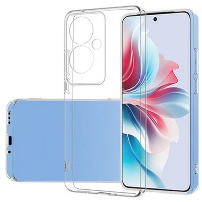 Szilikon telefonvédő (ultravékony) ÁTLÁTSZÓ [Oppo Reno11 F 5G]