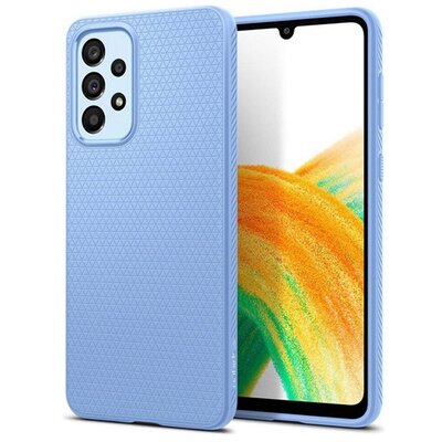 SPIGEN ACS04591 SPIGEN LIQUID AIR szilikon telefonvédő (ütésállóság, légpárnás sarok, rombusz) VILÁGOSKÉK [Samsung Galaxy A33 5G (SM-A336)]