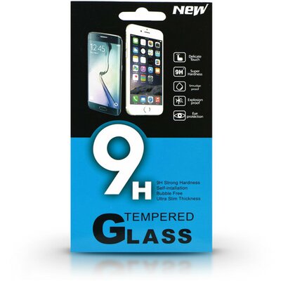 Samsung Galaxy A9 (2018) SM-A920F, Kijelzővédő fólia, ütésálló fólia (az íves részre NEM hajlik rá!), Tempered Glass (edzett üveg), Clear