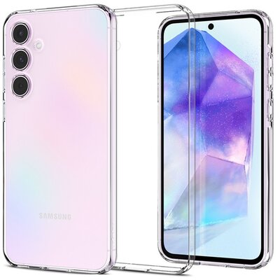 SPIGEN ACS07534 SPIGEN CRYSTAL FLEX szilikon telefonvédő (ütésállóság, légpárnás sarok) ÁTLÁTSZÓ [Samsung Galaxy A55 5G (SM-A556)]