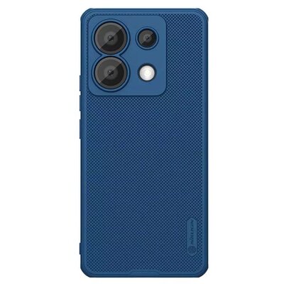 NILLKIN SUPER FROSTED PRO műanyag telefonvédő (ütésállóság, gumírozott, érdes felület) SÖTÉTKÉK [Xiaomi Poco X6 5G / Redmi Note 13 Pro 5G]