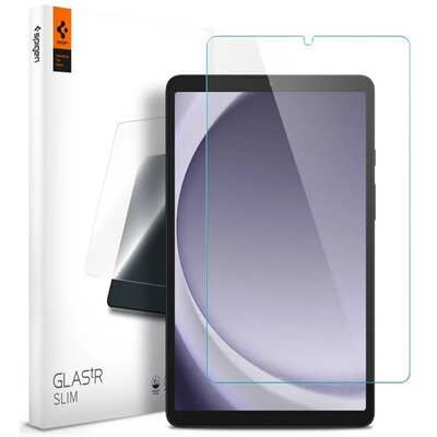 SPIGEN AGL07548 SPIGEN TR SLIM HD képernyővédő üveg (2.5D, tok barát, ultravékony, 0.2mm, 9H) ÁTLÁTSZÓ [Samsung Galaxy Tab A9 LTE (SM-X115) / Galaxy Tab A9 WIFI (SM-X110)]