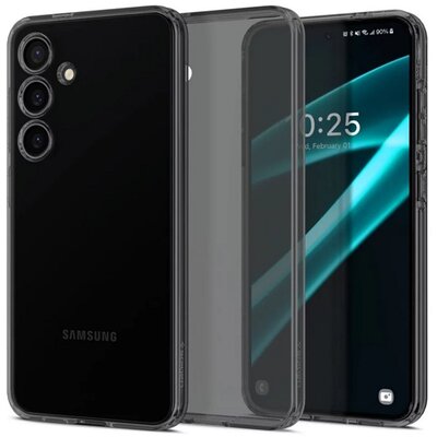 SPIGEN ACS07324 SPIGEN LIQUID CRYSTAL szilikon telefonvédő (ütésállóság, légpárnás sarok) SÖTÉTSZÜRKE [Samsung Galaxy S24 Plus 5G (SM-S926)]