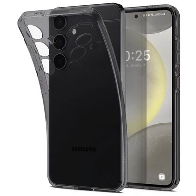 SPIGEN ACS07344 SPIGEN LIQUID CRYSTAL szilikon telefonvédő (ütésállóság, légpárnás sarok) FÜSTSZÍNŰ [Samsung Galaxy S24 5G (SM-S921)]