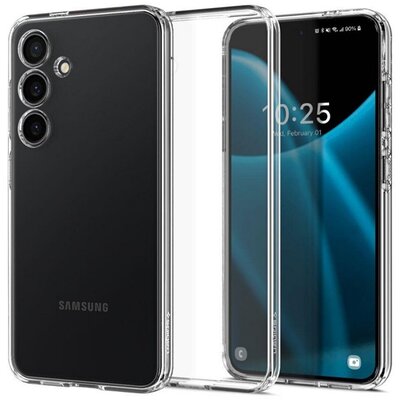 SPIGEN ACS07343 SPIGEN LIQUID CRYSTAL szilikon telefonvédő (ütésállóság, légpárnás sarok) ÁTLÁTSZÓ [Samsung Galaxy S24 5G (SM-S921)]