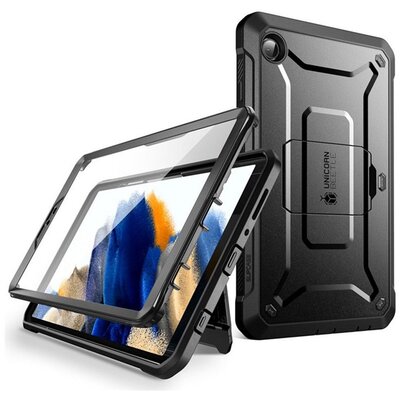 SUPCASE UNICORN BEETLE PRO műanyag védő (360°-os védelem, erős ütésállóság, műanyag előlap) FEKETE [Samsung Galaxy Tab A9 WIFI (SM-X110) / Galaxy Tab A9 LTE (SM-X115)]