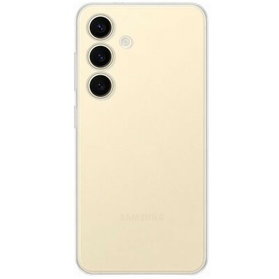 Samsung Galaxy S24 Plus SM-S926, Szilikon tok, közepesen ütésálló, légpárnás sarok, átlátszó, gyári