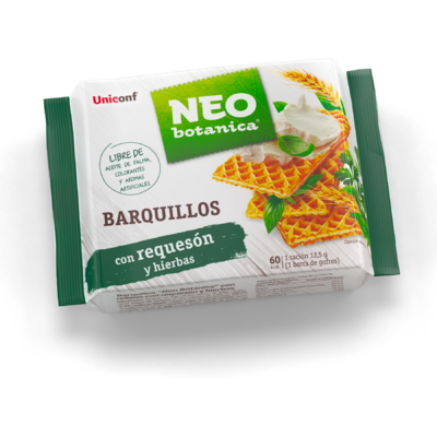 Neo Botanica barquillos túróval töltött ostya fűszernövényekkel 75 g