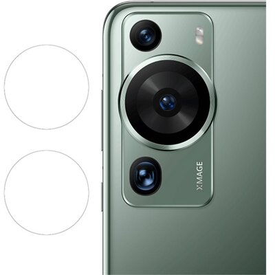 IMAK kameravédő üveg 2db (0.2mm, 9H) ÁTLÁTSZÓ [Huawei P60 Pro]