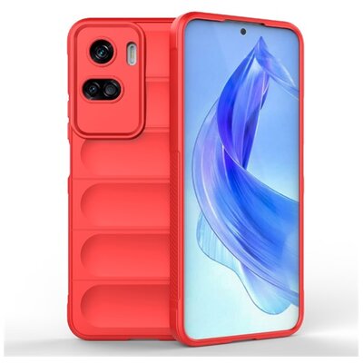 Szilikon telefonvédő (ütésállóság, kameravédő, 3D) PIROS [Honor 90 Lite 5G]