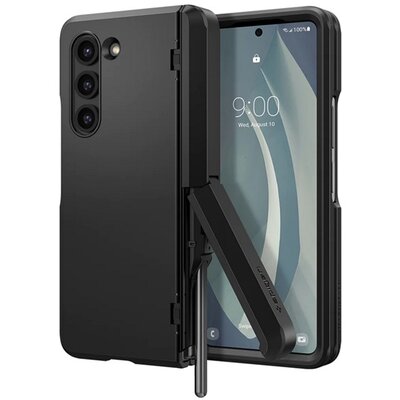 SPIGEN ACS06214 SPIGEN TOUGH ARMOR szilikon telefonvédő (ütésállóság, kitámasztó) FEKETE [Samsung Galaxy Z Fold5 5G (SM-F946)]