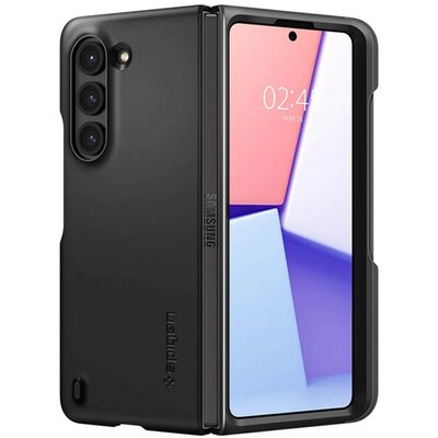 SPIGEN ACS06209 SPIGEN THIN FIT műanyag telefonvédő (matt, ultravékony, kameravédő, ceruza tartó) FEKETE [Samsung Galaxy Z Fold5 5G (SM-F946)]