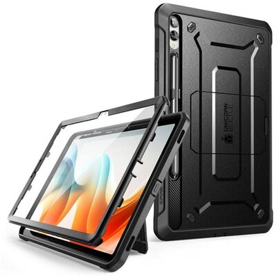 SUPCASE UNICORN BEETLE PRO műanyag védő (360°-os védelem, erős ütésállóság, műanyag előlap) FEKETE [Samsung Galaxy Tab S9 Plus WIFI (SM-X810) / Galaxy Tab S9 Plus LTE (SM-X816)]